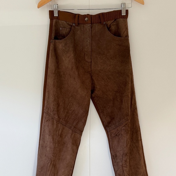 Brown Morris Kaye & Sons Pants - Picture 1 of 4